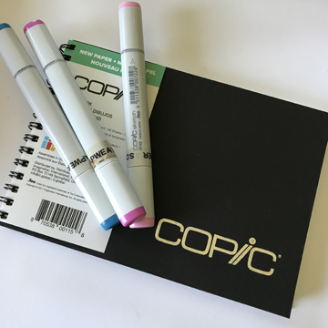 NEW Copic Sketchbooks!  Copic in the Craftroom